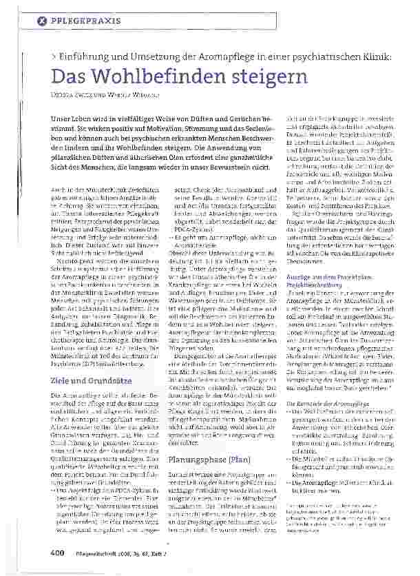 Vorschauseite 1: Das Wohlbefinden steigern