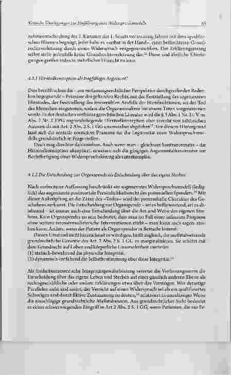 Vorschauseite 5: Kritische Überlegungen zur Einführung eines Widerspruchsmodells