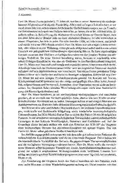 Vorschauseite 3: Suizid bei beginnender Demenz Medizinische und ethische Fragen