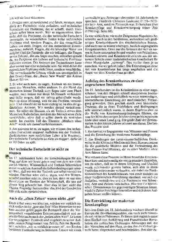 Vorschauseite 2: Ist die Medizin der Zukunft eine Medizin ohne Arzt?