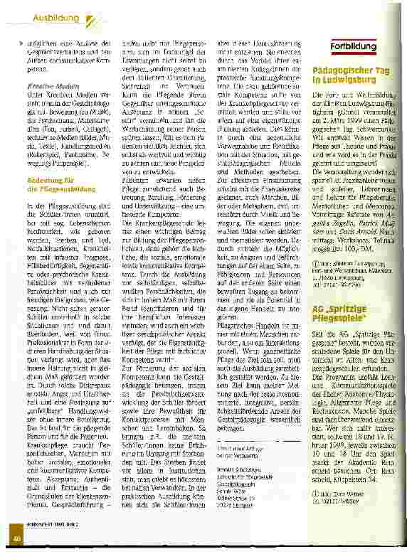 Vorschauseite 2: Gestaltungspädagogik in der Ausbildung