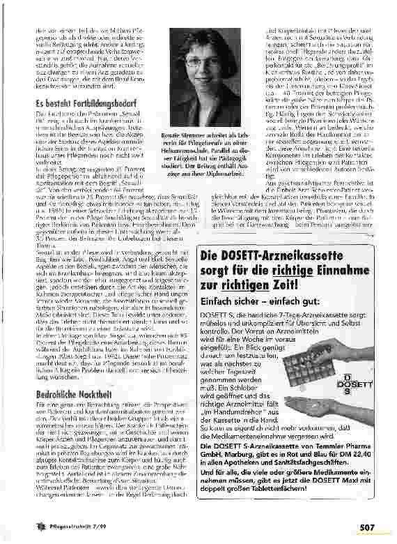 Vorschauseite 3: Professionalität ist, darüber reden zu können