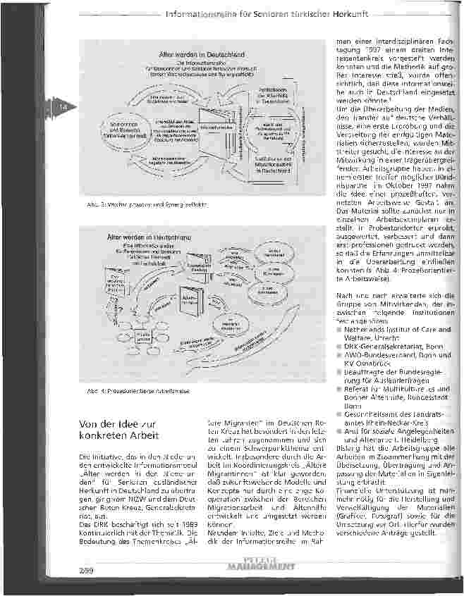 Vorschauseite 4: Erfahrungen mit der Umsetzung einer Informationsreihe für Senioren türkischer Herkunft in Deutschland Wer kümmert sich um mich, wenn ich alt bin?