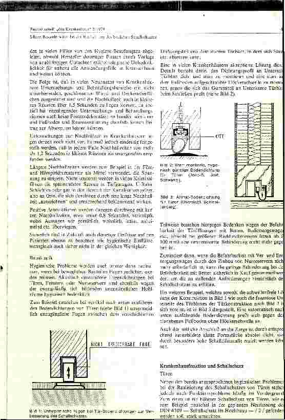 Vorschauseite 2: Besonderheiten bei der Realisierung des baulichen Schallschutzes im Krankenhaus