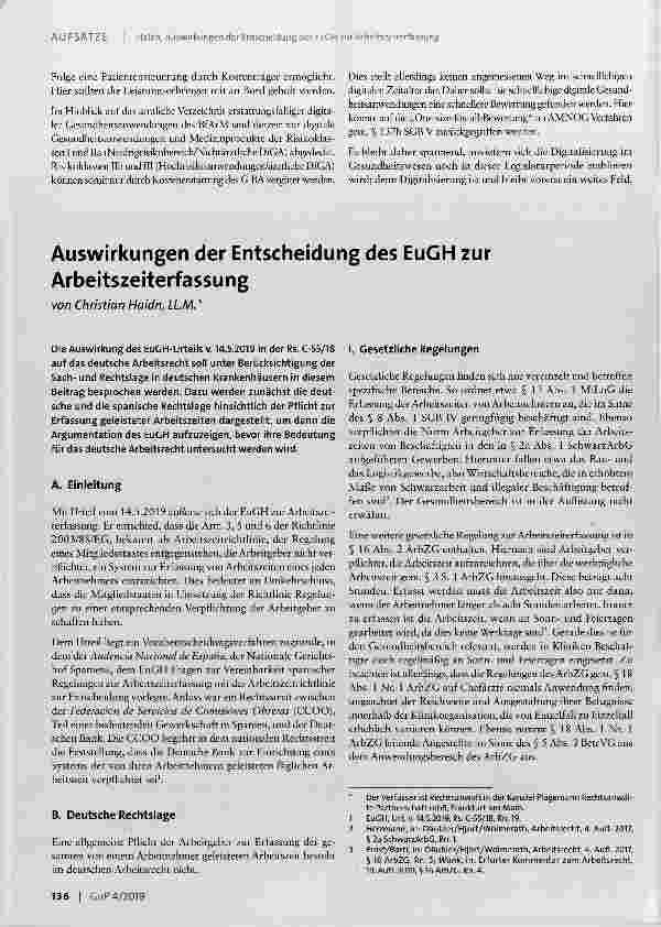 Vorschauseite 6: Digitalisierung im Gesundheitswesen