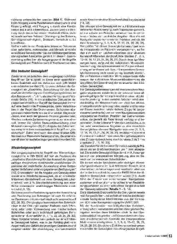 Vorschauseite 4: Computergestützte Bohrungen in der Orthopädie