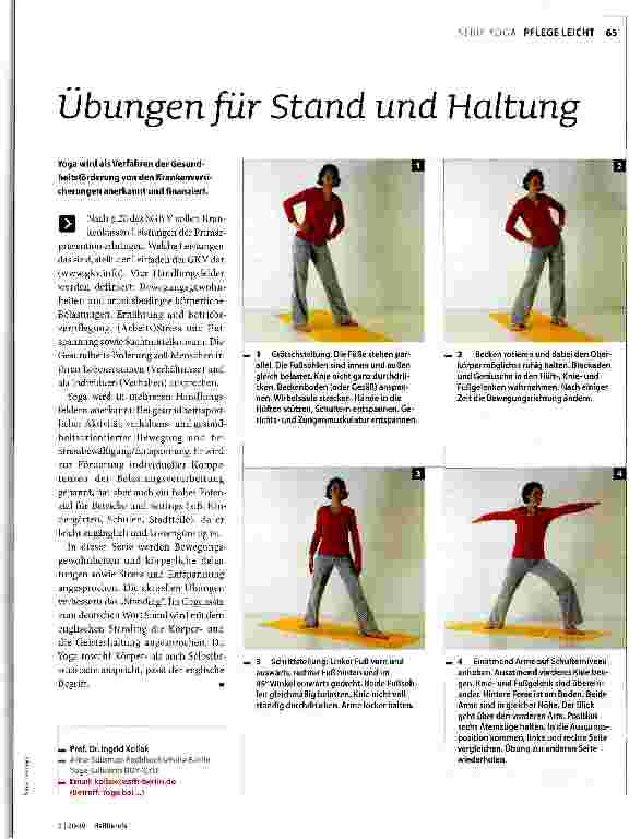 Vorschauseite 1: Übungen für Stand und Haltung