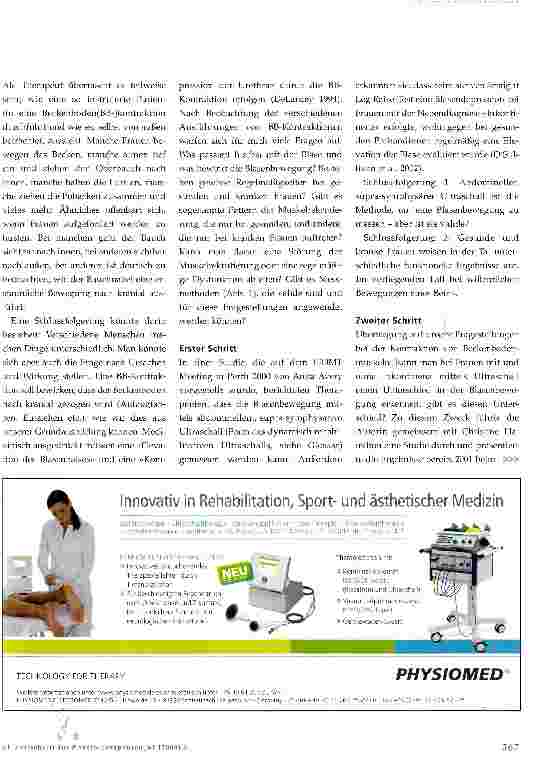 Vorschauseite 3: Induktive Erforschung des Beckenbodens