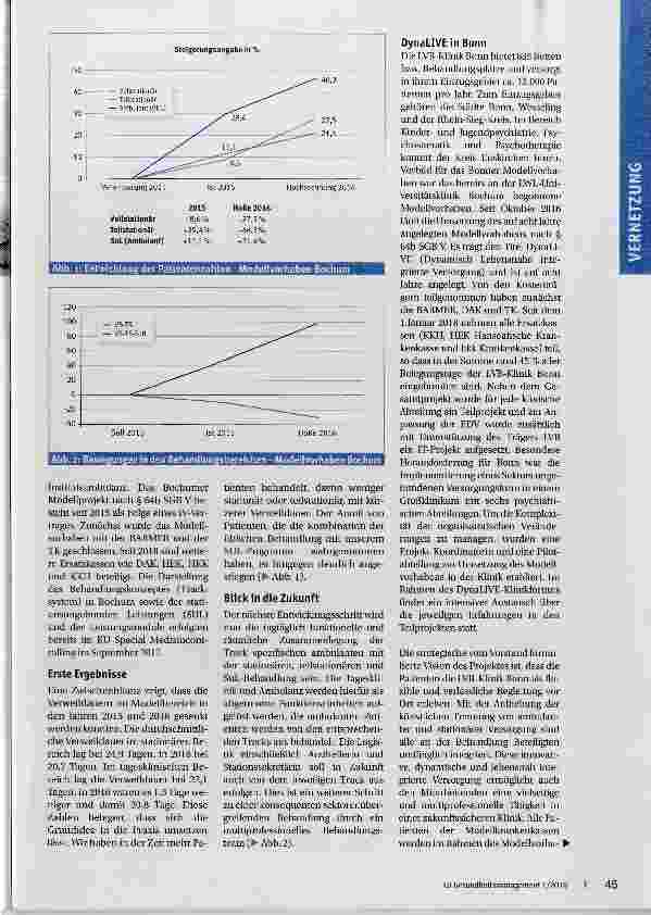 Vorschauseite 2: Modellvorhaben in der Psychiatrie