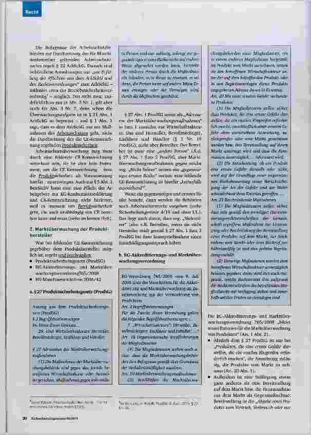 Vorschauseite 2: Dürfen Aufsichtsbehörden Betreiber verpflichten, die vom Hersteller versäumte CE-Kennzeichnung nachzuholen?