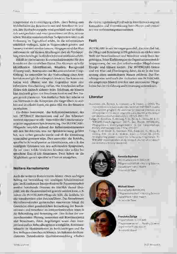 Vorschauseite 3: Vermeidbare Spitaleinweisungen reduzieren