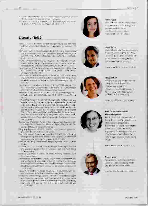 Vorschauseite 6: Praxislernen im Pflegestudium