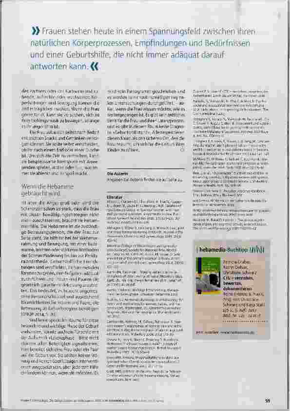 Vorschauseite 6: Die Geburt beginnt im Verborgenen