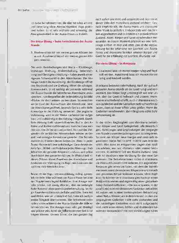 Vorschauseite 3: Die yogische Vollatmung in die Äsana-Praxis integrieren