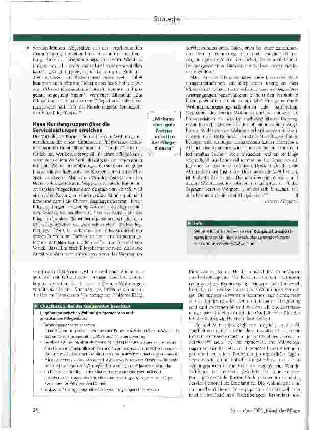 Vorschauseite 5: Mehr Service und Sicherheit für ältere Mieter