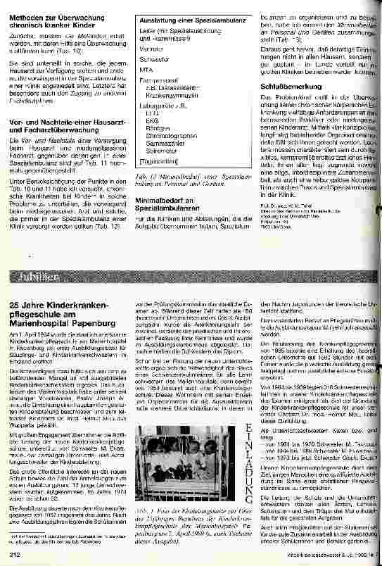 Vorschauseite 4: Die Langzeitversorgung des chronisch kranken Kindes