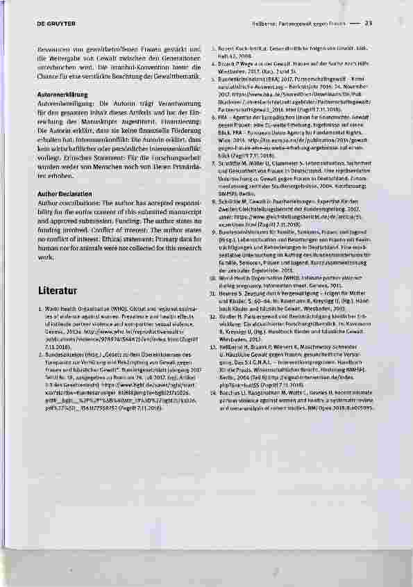 Vorschauseite 3: Partnergewalt gegen Frauen