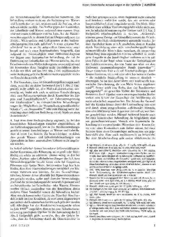 Vorschauseite 3: Kosmetische Behandlungen in der Apotheke