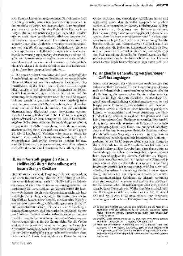 Vorschauseite 5: Kosmetische Behandlungen in der Apotheke