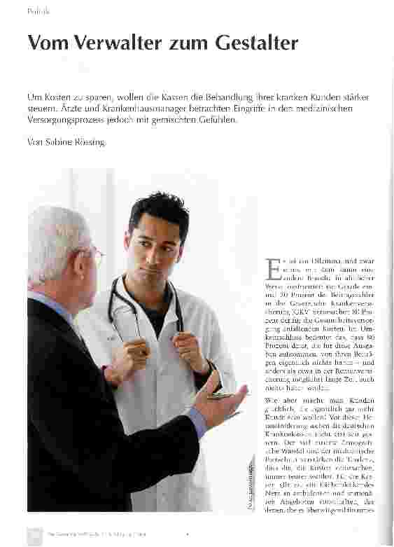 Vorschauseite 1: Vom Verwalter zum Gestalter