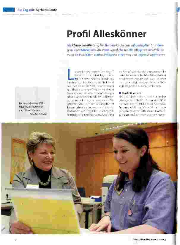 Vorschauseite 1: Profil Alleskönner