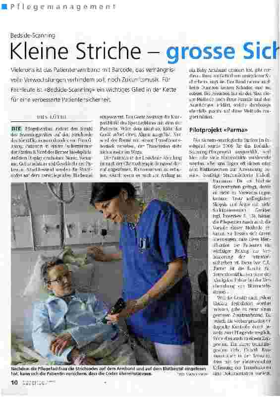 Vorschauseite 1: Kleine Striche - grosse Sicherheit