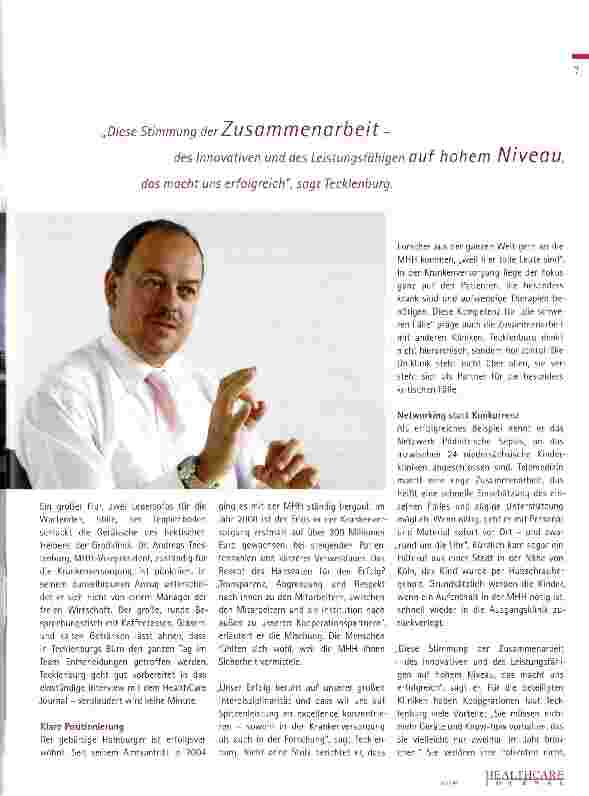 Vorschauseite 2: Mit „sechs S zum Erfolg