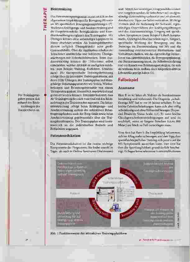 Vorschauseite 3: Menschen mit Multipler Sklerose in Bewegung bringen Webbasiertes Training in der Praxis