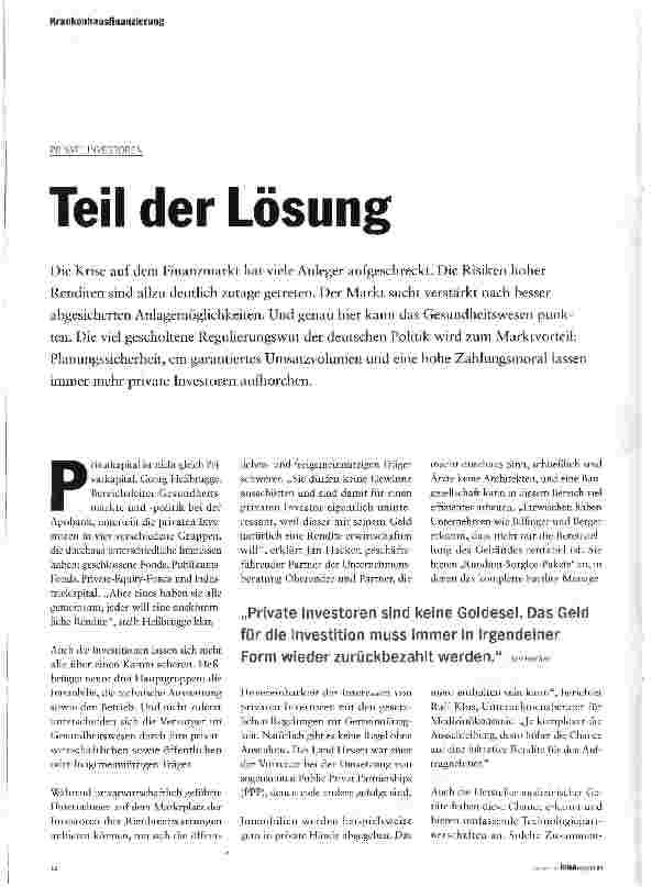 Vorschauseite 1: Teil der Lösung