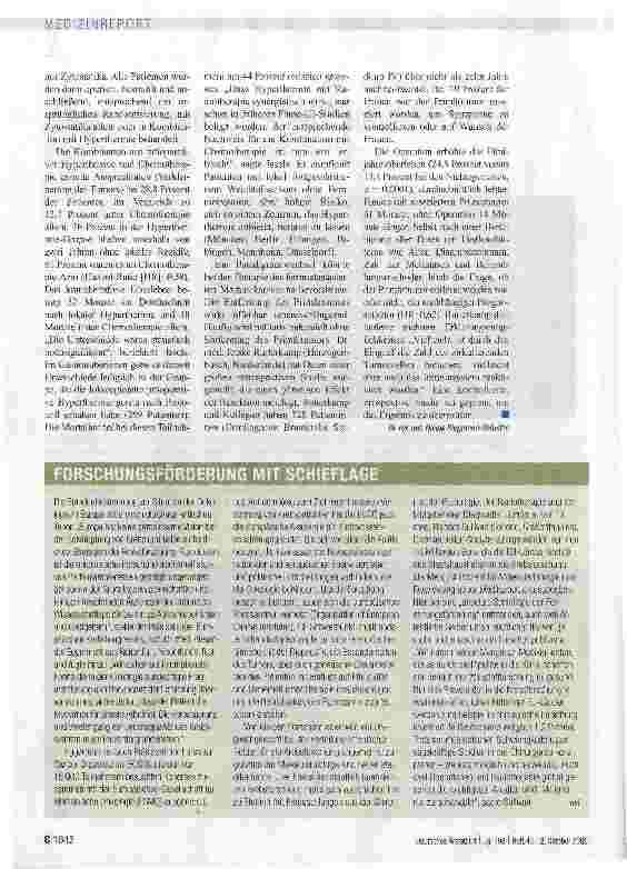 Vorschauseite 2: Ein Ziel, viele Wege bei der Therapie