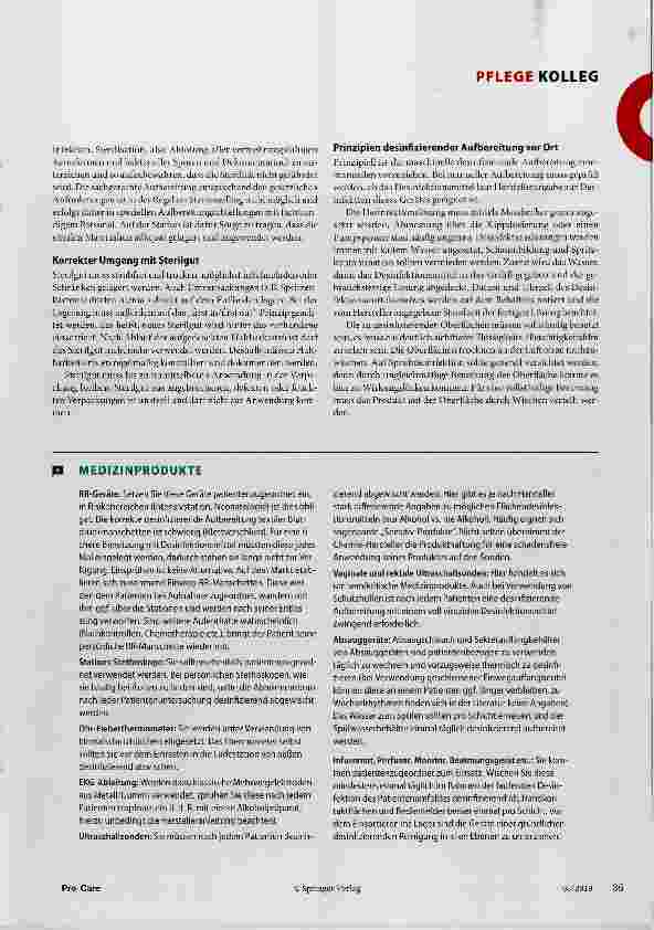 Vorschauseite 2: Medizin Produkte und Pflegehilfsmittel