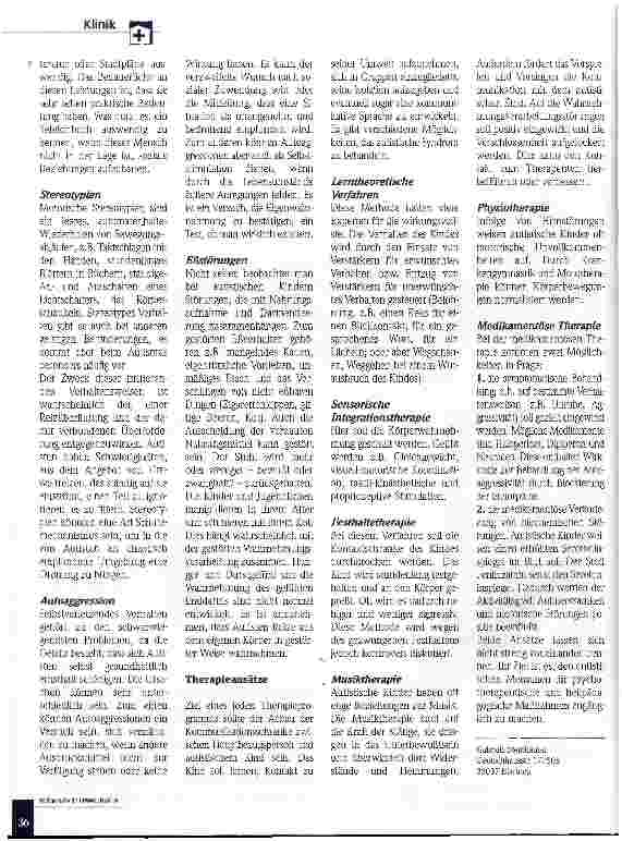 Vorschauseite 2: Der frühkindliche Autismus