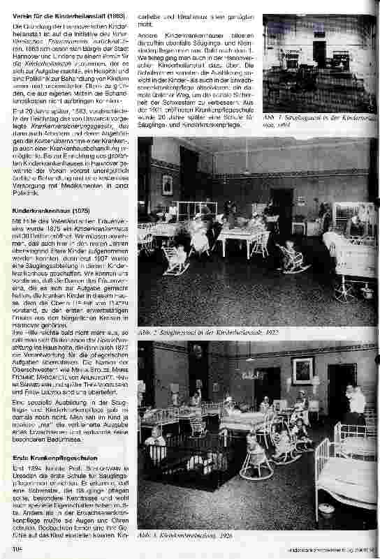 Vorschauseite 2: Kinderkrankenpflege - einst und heute