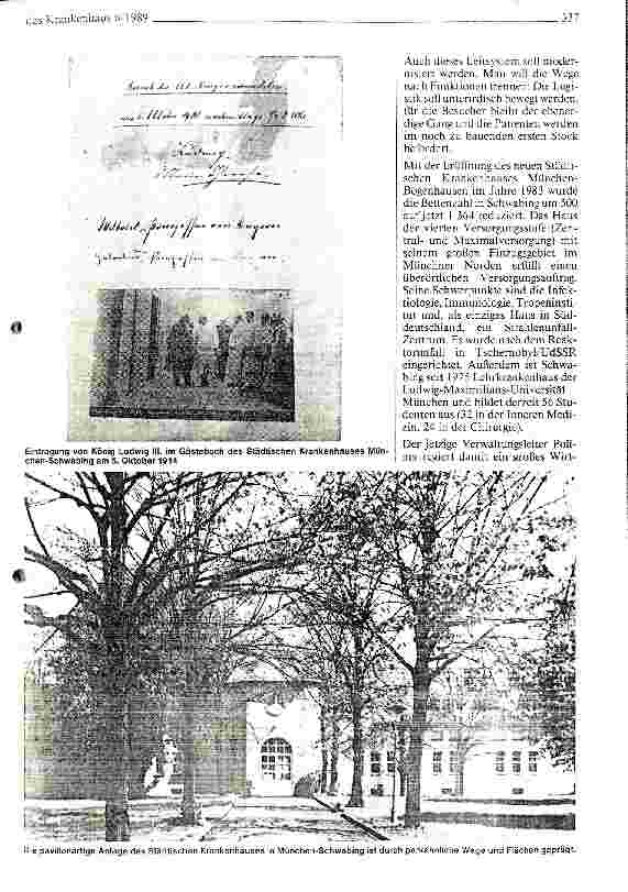 Vorschauseite 4: Krankenhäuser nach dem Krieg Das Krankenhaus München-Schwabing