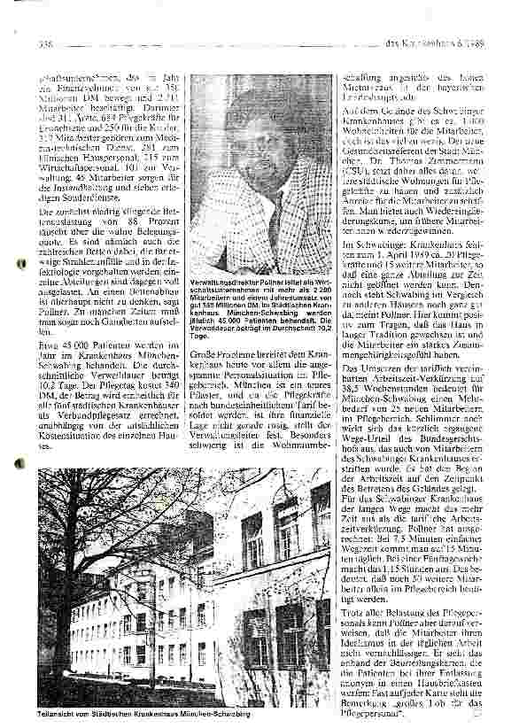 Vorschauseite 5: Krankenhäuser nach dem Krieg Das Krankenhaus München-Schwabing