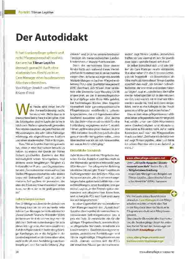 Vorschauseite 1: Der Autodidakt