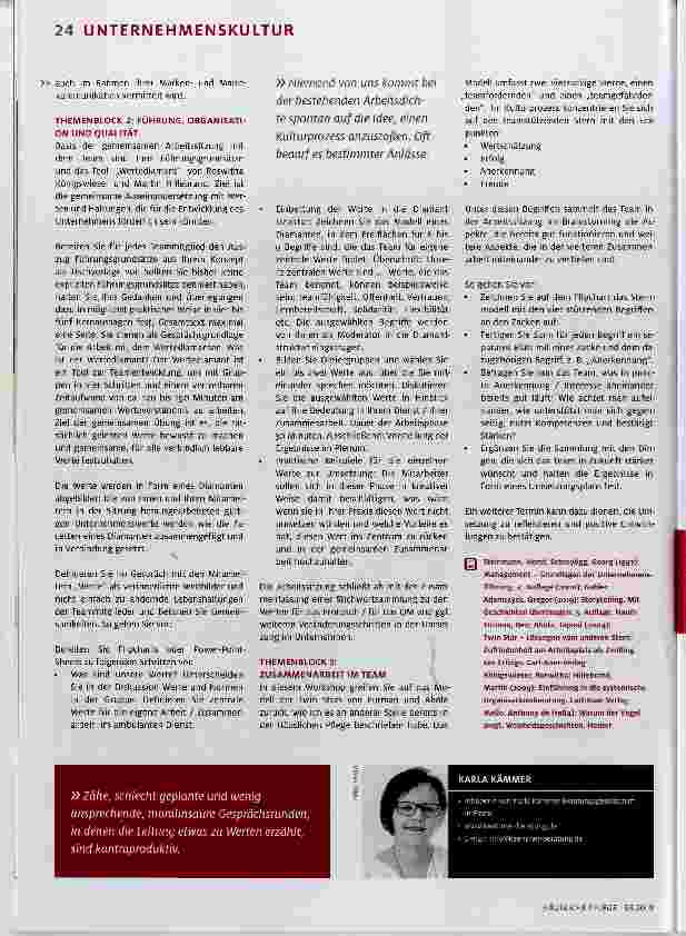 Vorschauseite 5: Welche Werte haben wir?