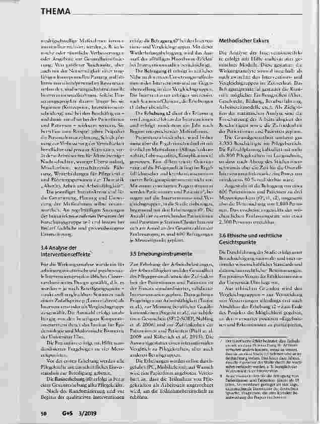 Vorschauseite 6: „HALTgeben“ Hohe Patient*innen-Zufriedenheit durch alter(n)sund lebensphasengerechte Arbeitsgestaltung und Berufsverlaufsmodelle in der Pflege*