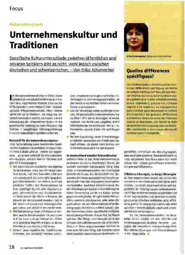 Vorschauseite 1: Unternehmenskultur und Traditionen