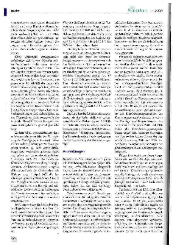 Vorschauseite 3: Integrierte Versorgung - Abgestufte Offenlegungspflicht