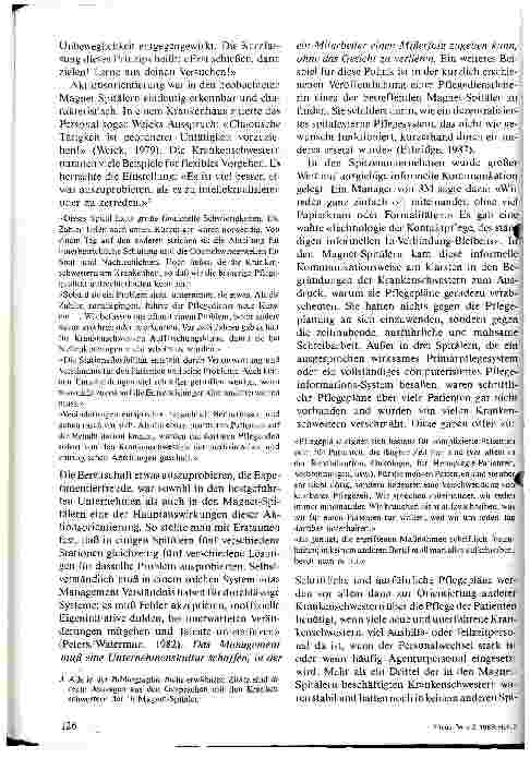 Vorschauseite 5: Magnet-Spitäler Institutionen mit Spitzenleistungen - 1. Teil