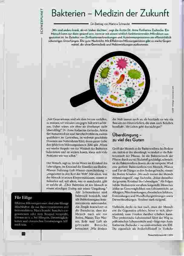 Vorschauseite 1: Bakterien - Medizin der Zukunft