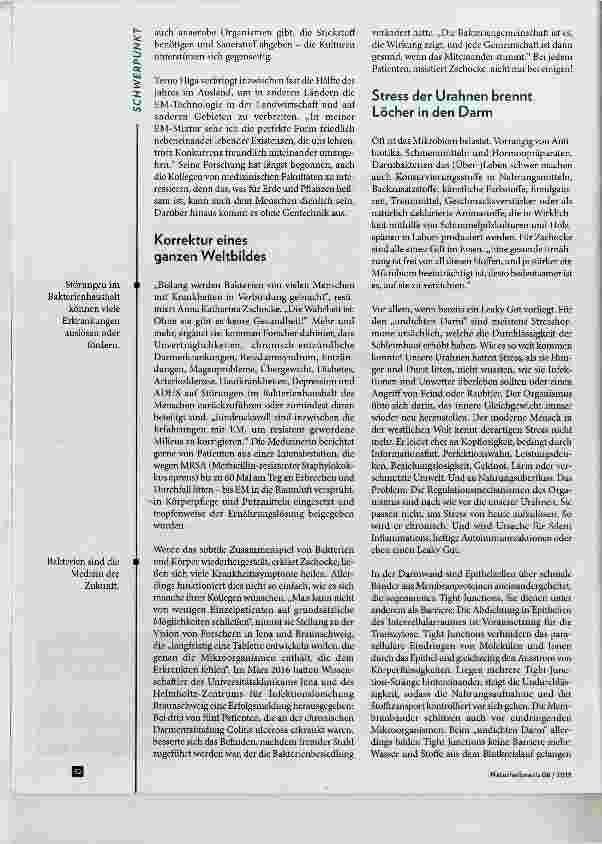 Vorschauseite 3: Bakterien - Medizin der Zukunft