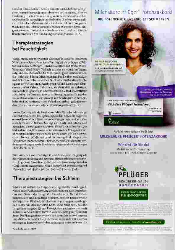 Vorschauseite 4: Pathogene Faktoren mit westlichen Arzneipflanzen ausleiten
