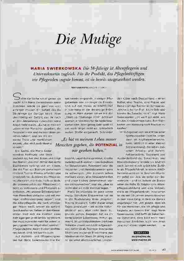 Vorschauseite 2: Die Mutige