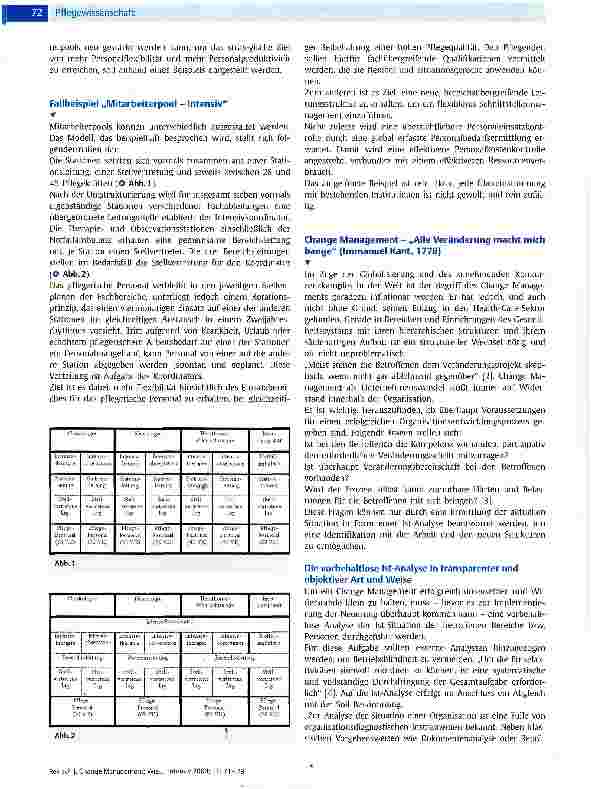 Vorschauseite 2: Change Management: Wie kann die Identifikation mit der Arbeit für Teams nach Einführung eines Mitarbeiterpools (neu) gestärkt werden?