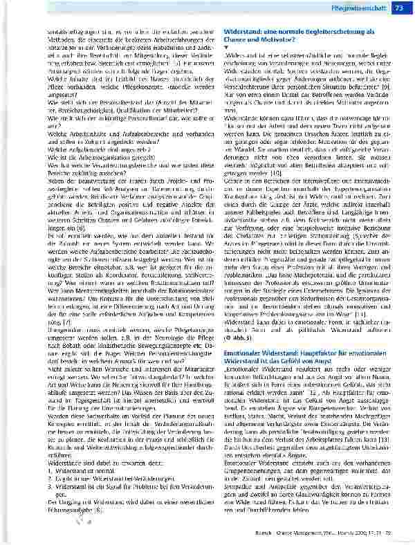 Vorschauseite 3: Change Management: Wie kann die Identifikation mit der Arbeit für Teams nach Einführung eines Mitarbeiterpools (neu) gestärkt werden?