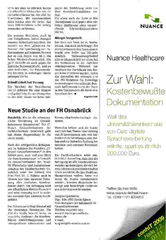 Vorschauseite 3: Branchenbarometer E-Health: Eitel Sonnenschein?