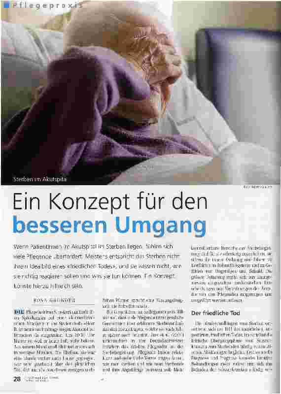 Vorschauseite 1: Ein Konzept für den besseren Umgang