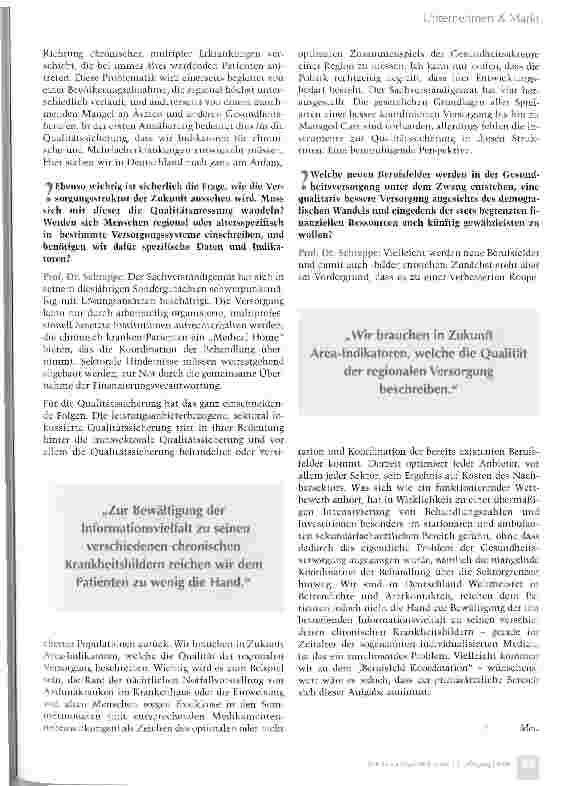 Vorschauseite 3: „Patienten schätzen den offenen und konstruktiven Umgang mit Fehlern